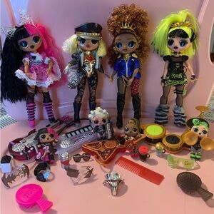 LOL SURPRISE OMG SISTER AND ROCK MUSIC UNITE Set doll